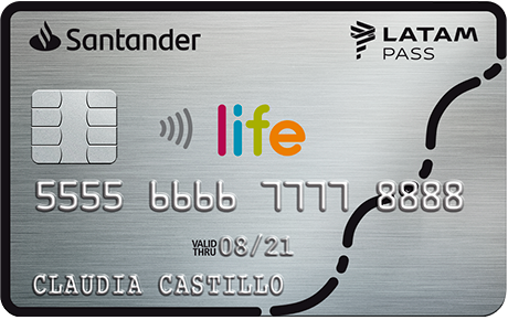 santander life latam