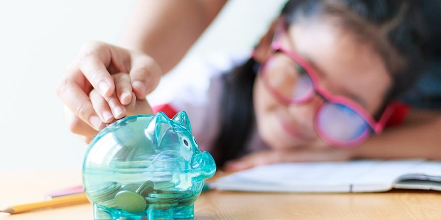 Cuenta de ahorros para niños